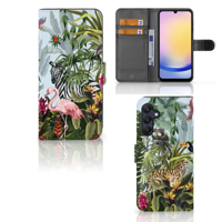 Telefoonhoesje met Pasjes voor Samsung Galaxy A25 Jungle - thumbnail