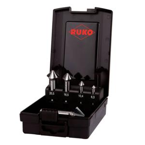 RUKO ULTIMATECUT 4S 102891RO Kegelverzinkboorset 5-delig 6.30 mm, 10.40 mm, 16.50 mm, 20.50 mm, 25 mm HSS Cilinderschacht 1 set(s)