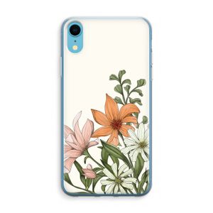 Floral bouquet: iPhone XR Transparant Hoesje