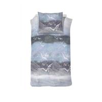 Damai Freestyle Dekbedovertrek - 1-persoons (140x200/220 Cm + 1 Sloop) - Katoen - Sky Blue