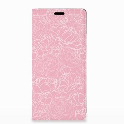 Samsung Galaxy Note 9 Smart Cover White Flowers