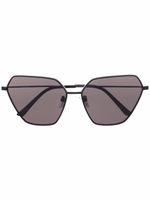 Balenciaga Eyewear lunettes de soleil à monture papillon - Noir