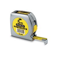 Stanley handgereedschap Rolbandmaat Powerlock boveninkijkvenster | 5m - 19mm - 0-33-932