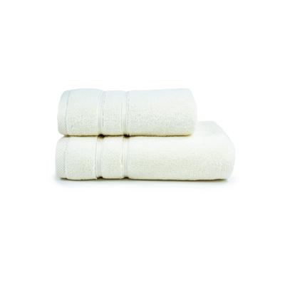 The One Towelling Badhanddoek Zero Twist 60 X 110 Cm Ivoor