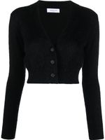 Fabiana Filippi cardigan à coupe crop - Noir