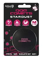 Dog Comets Ball Stardust - Hondenspeelgoed - Hondenbal - Ø6 cm - 1 stuk - Natuurlijk rubber - Zwart/Roze