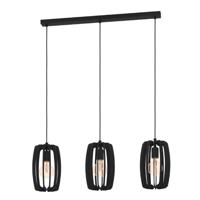 Eglo Eetkamer hanglamp Bajazzara zwart 900505