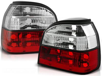 Tuning-Tec Achterlichten voor VW GOLF 3 09 91-08 97 ROOD HELDER