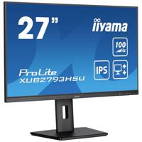 Iiyama XUB2793HSU-B6 LED-monitor Energielabel E (A - G) 68.6 cm (27 inch) 1920 x 1080 Pixel 16:9 1 ms HDMI, DisplayPort, Hoofdtelefoon (3.5 mm jackplug), USB - thumbnail