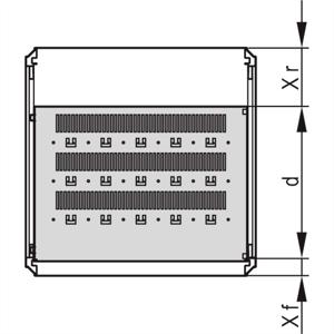 nVent SCHROFF 22130322 Legbord (b x d) 600 mm x 497 mm 1 stuk(s)