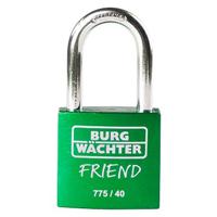 Burg Wächter 39451 Hangslot 40.00 mm Verschillend sluitend Groen Sleutelslot