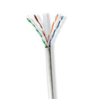 NEDIS Network Cable Roll | CAT6 | Solid | U/UTP | CCA | 305,0 m | Indoor | Rond | PVC | Grijs | Pull Box