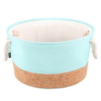 Duvo+ guava cork & poly mand rond groen L - 45x45x25cm - thumbnail