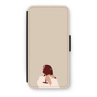 I drink wine: iPhone 8 Flip Hoesje - thumbnail