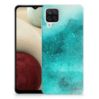 Hoesje maken Samsung Galaxy A12 Painting Blue