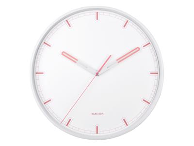 Karlsson Dipped wandklok (Kleur: zwart)