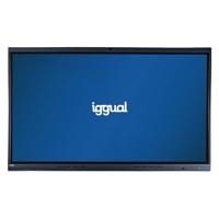 iggual Orchid interactief touchscreen, 216 cm (86 inch), 4K led-processor met 8 kernen, A55, 4 GB RAM, 4 GB + ROM, besturingssysteem: Android 14, digitaal bord, kantoor en klaslokaal, wifi-camera en