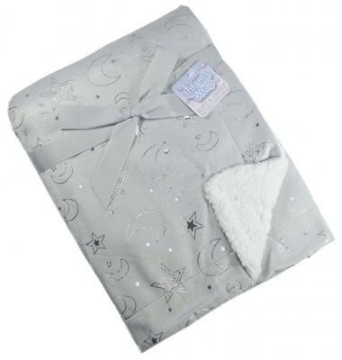 Soft Touch babydeken sterren/maan 75 x 100 cm