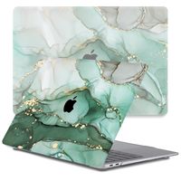 Lunso MacBook Pro 13 inch M1/M2 (2020-2022) cover hoes - case - Green Maeve