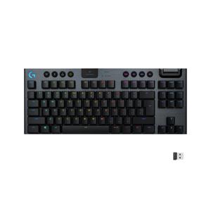 Logitech G G915 TKL Tenkeyless LIGHTSPEED Wireless RGB Mechanical Gaming Keyboard toetsenbord Gamen USB QWERTY Engels Koolstof