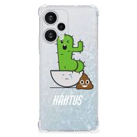 Xiaomi Poco F5 Stevig Bumper Hoesje Cactus Poo