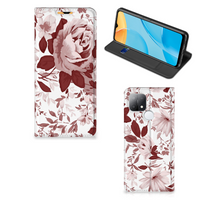 Bookcase OPPO A15 Watercolor Flowers - thumbnail