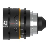 Laowa 27mm T2.8 1.5X S35 Nanomorph Cine Amber PL/EF-mount objectief - thumbnail