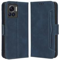 Motorola Moto X30 Pro/Edge 30 Ultra Cardholder Series Portemonnee Hoesje - Blauw - thumbnail