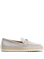 Tod's mocassins Gomma en cuir - Gris - thumbnail