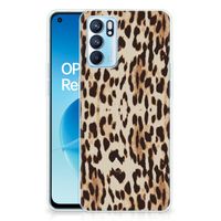 OPPO Reno 6 5G TPU Hoesje Leopard - thumbnail