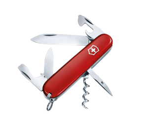 Victorinox Spartan Zakmes Rood, Roestvrijstaal