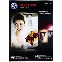 HP Premium Plus Photo Papier A 4 Semi-Gloss wit. 20 vel. 300 g - thumbnail