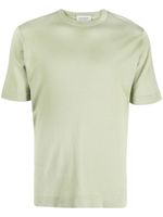 John Smedley t-shirt en maille fine - Vert - thumbnail