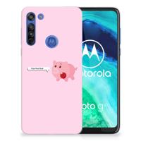 Motorola Moto G8 Telefoonhoesje met Naam Pig Mud