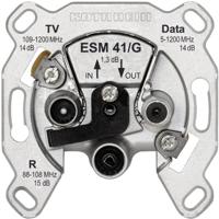 Kathrein ESM 41/G Antennedoos TV, FM, Data Inbouw (in muur) Loop-through outlet