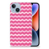 Apple iPhone 14 TPU bumper Waves Pink