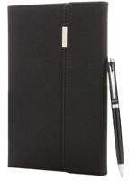 Swiss Peak notitieboek A5 PU/papier zwart