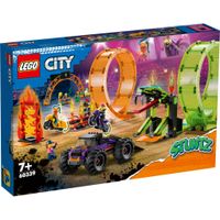 Lego City Stuntz 60339 Dubbele Looping Stuntarena - thumbnail