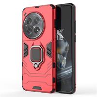 OnePlus 12 Hybrid Case met Ringhouder - Rood - thumbnail