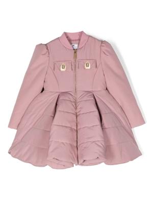 Elisabetta Franchi La Mia Bambina Jack met logoplakkaat - Roze