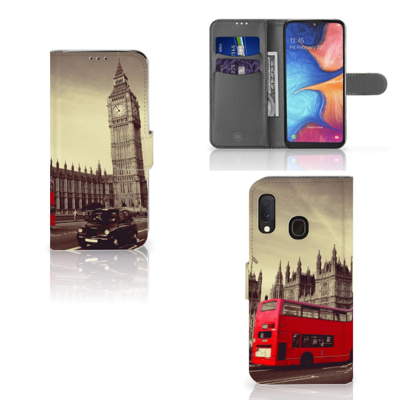Samsung Galaxy A20e Flip Cover Londen