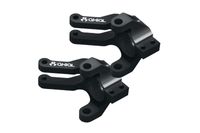 XR10 Aluminum Steering Knuckle (Black) (2pcs) (AX30760) - thumbnail