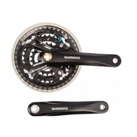 Shimano Crankstel Acera 7/8-speed. 48/38/28T, cranklengte 170mm Zwart, 4mm BCD 104/64 mm, 4-armig