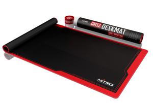 Nitro Concepts DM12 Gaming muismat Zwart, Rood