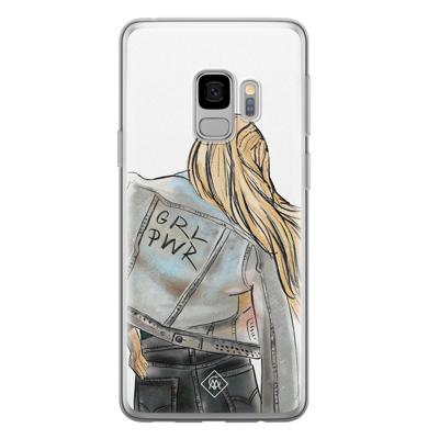 Samsung Galaxy S9 siliconen hoesje - GRL PWR Samsung Galaxy S9 siliconen hoesje - GRL PWR