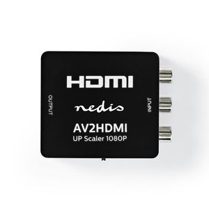 Composietvideo-naar-HDMI-Converter | 1-Wegs - 3x RCA (RWY) | HDMI-Uitgang