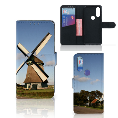 Motorola One Macro Flip Cover Molen