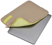 Case Logic Reflect REFMB-113 Plaza Taupe/Sun-Lime notebooktas 33 cm (13") Opbergmap/sleeve - thumbnail