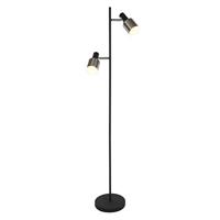 Anne Light and home vloerlamp Fjorgard - zwart - metaal - 25 cm - E27 fitting - 1702ZW