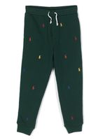 Ralph Lauren Kids pantalon de jogging à logo - Vert